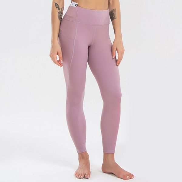 Blue Large Size Hip-lifting Yoga Pants