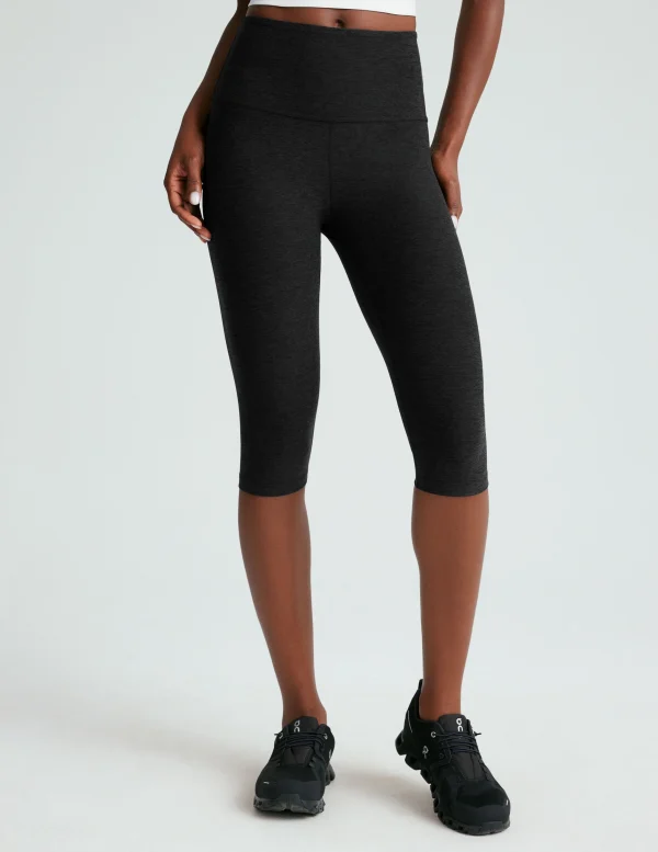 High-Waisted Spacedye Pedal Pusher Legging - Image 4