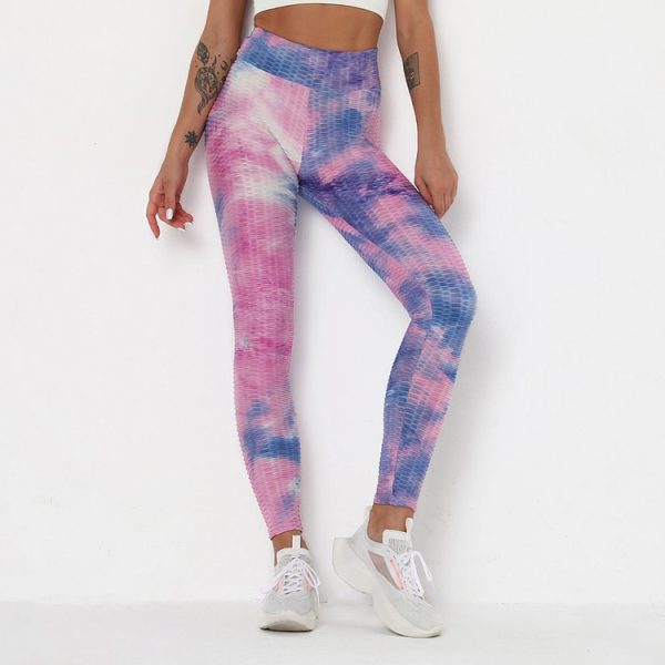 Tie-Dye Jacquard High Waist High Elasticity - Image 3