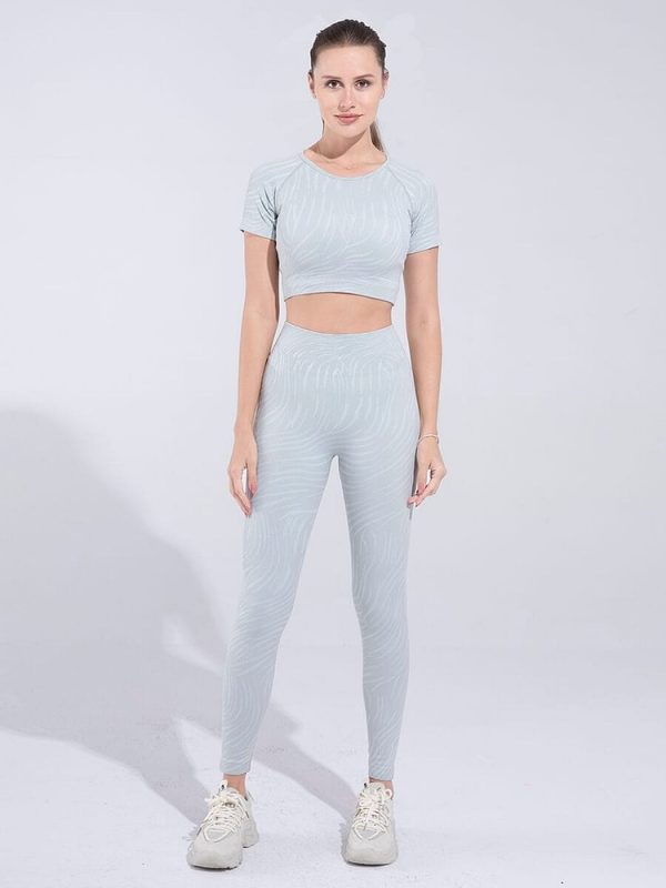 High Waist Trousers Running Sweatpants - Image 7