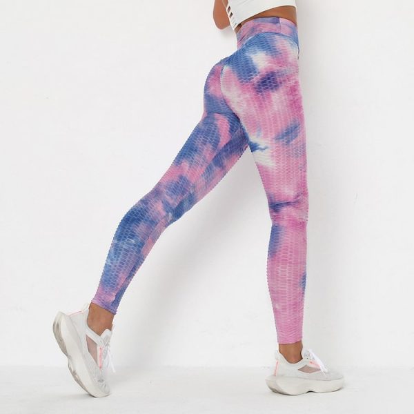 Tie-Dye Jacquard High Waist High Elasticity - Image 4