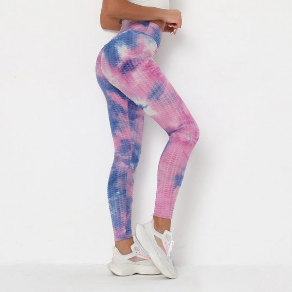 Tie-Dye Jacquard High Waist High Elasticity